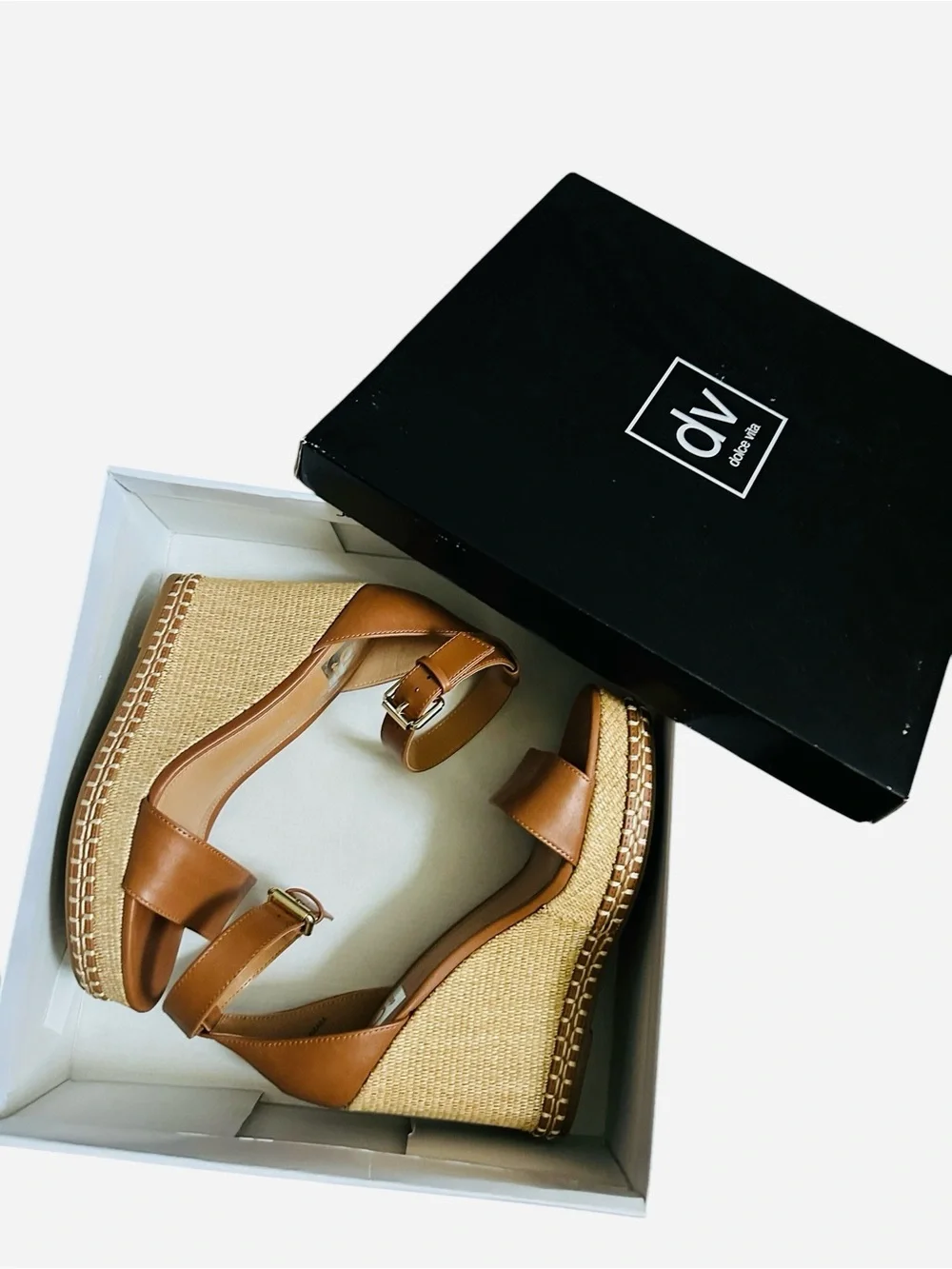 DV by Dolce Vita Tammara Tan Wedge Sandals